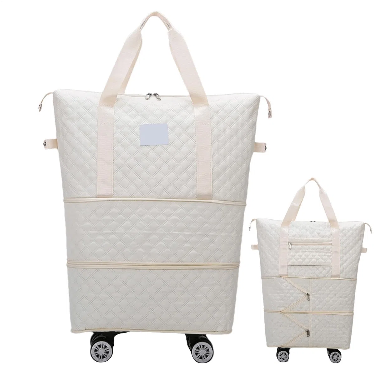 Bolsa De Viaje Plegable Ampliable, Bolsa De Viaje con Ruedas | Bolsa de viaje con ruedas Bolsa de para llevar | Equipaje de mano extensible, bolsa de viaje de gran capacidad para gimn