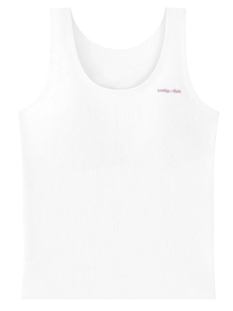 Camiseta interior para niña con acolchada, camiseta para niños, sin mangas, tirantes delgados, tirantes cortos, deporte, yoga, camiseta de tirantes para niña, ropa interior, camiseta interior fresca