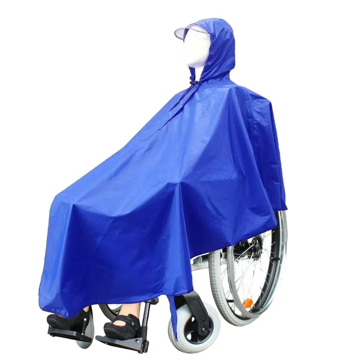 Poncho Impermeable para Silla De Ruedas Cubierta de Poncho for Silla de Ruedas, Capa de protección contra la Lluvia Reutilizable, Cobertura de Cuerpo Completo para Sillas De Ruedas
