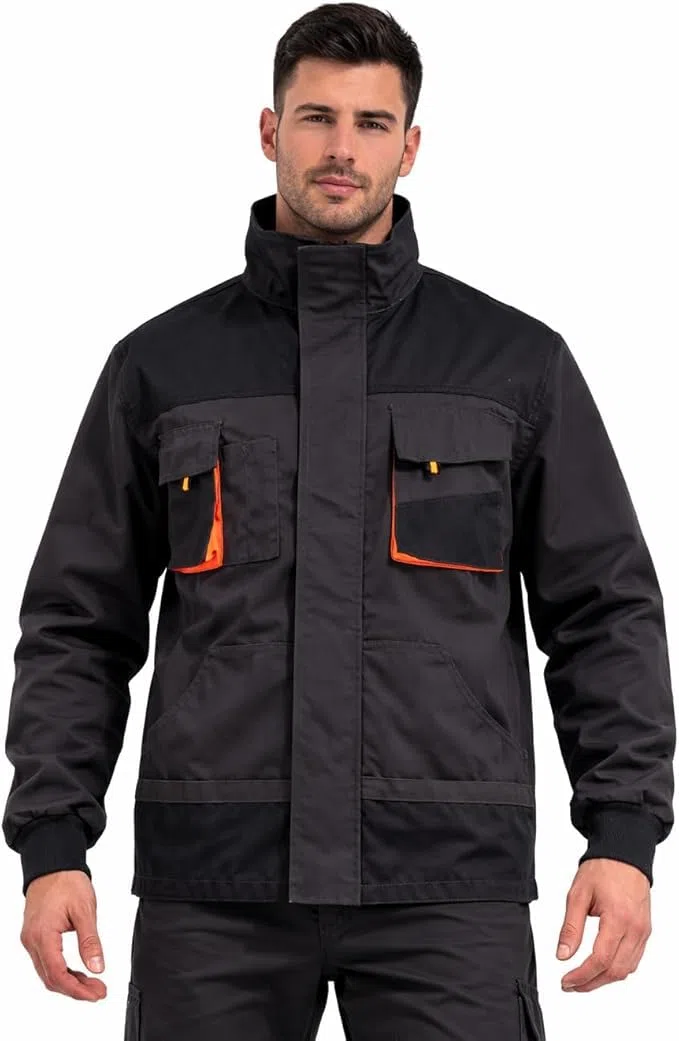 BWOLF Atlas - Chaqueta de Trabajo Multifuncional para Hombre