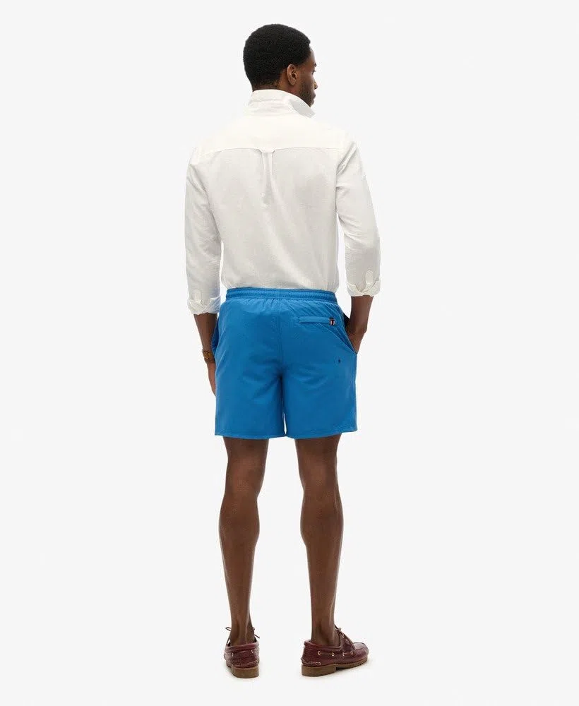 Superdry Sport Graphic 17 - Bañador para hombre, color azul