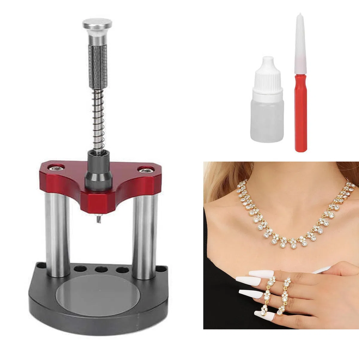 Watchmaker - Equipo de restauración de pies, herramienta de soldadura, máquina de unión de reparación de joyas, perfecta para reparaciones delicadas, relojes y reparación de pies