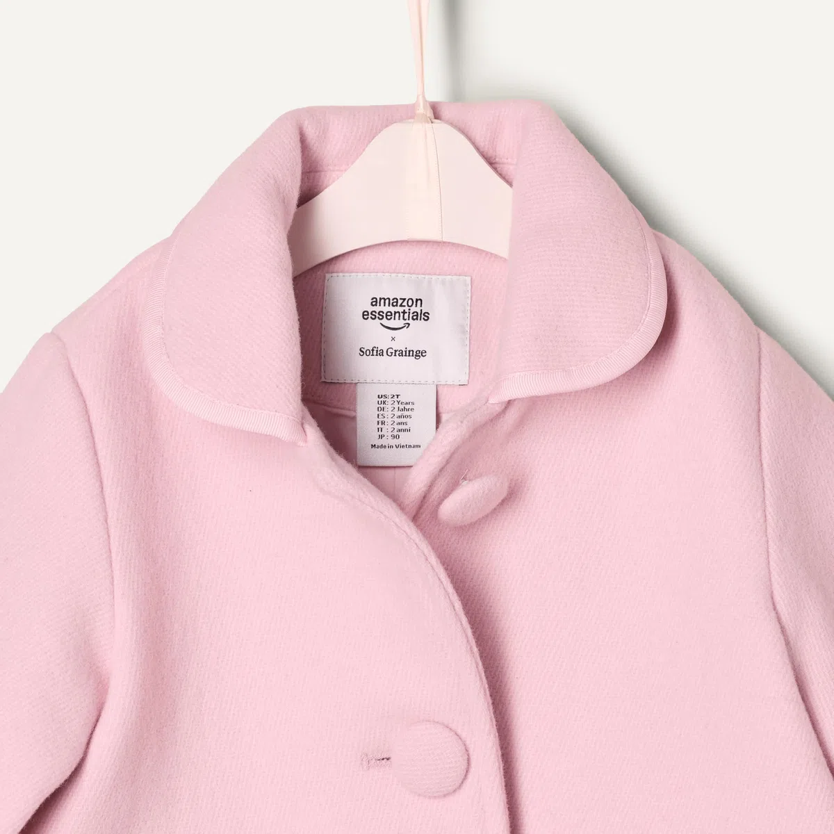 Amazon Essentials Bebé-Niñas Abrigo de Lana