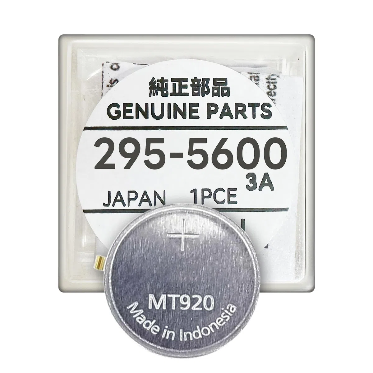 Para Citizen condensador 295-5600 batería MT920 295-56, apto para Eco Drive C650 E811 E810 B620 7821