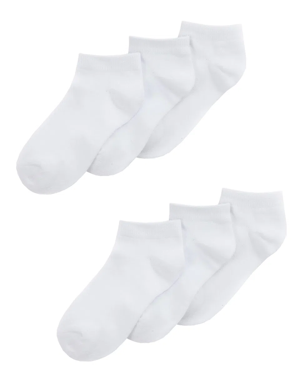Calcetines de bambú transpirables para niños y niñas (6 o 12 pares)