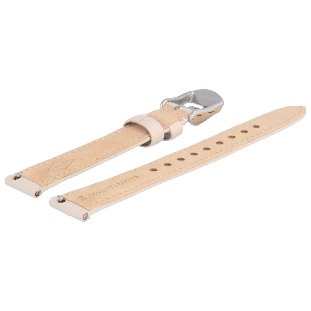 Fossil Correa de reloj de cuero beige de 14 mm - ES-3793 | LB-ES3793, Correas