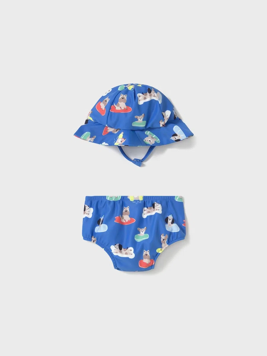 Mayoral Conj. baño Gorro para bebé niño Klein
