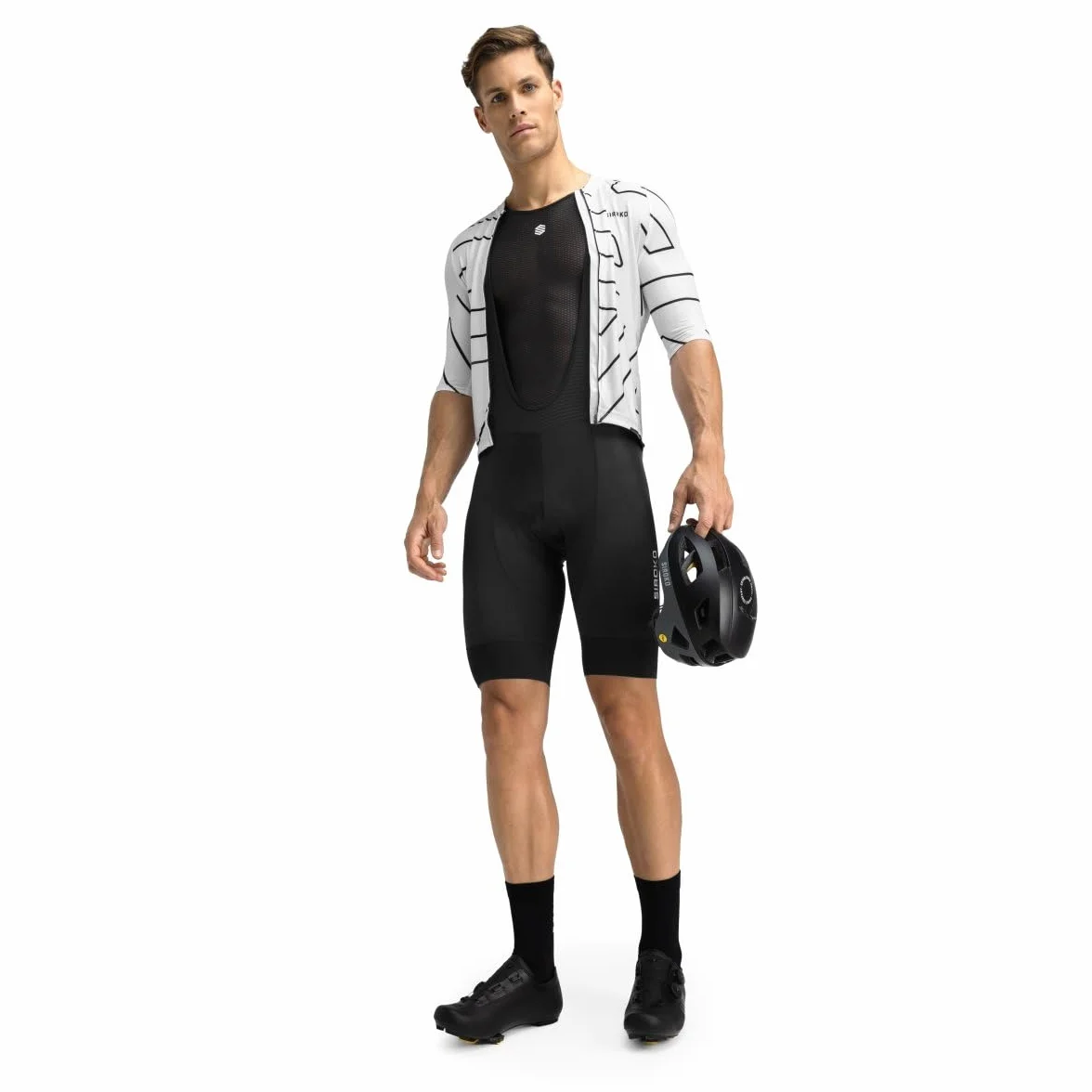 SIROKO - Culotte Ciclismo Flandrien - M - Negro