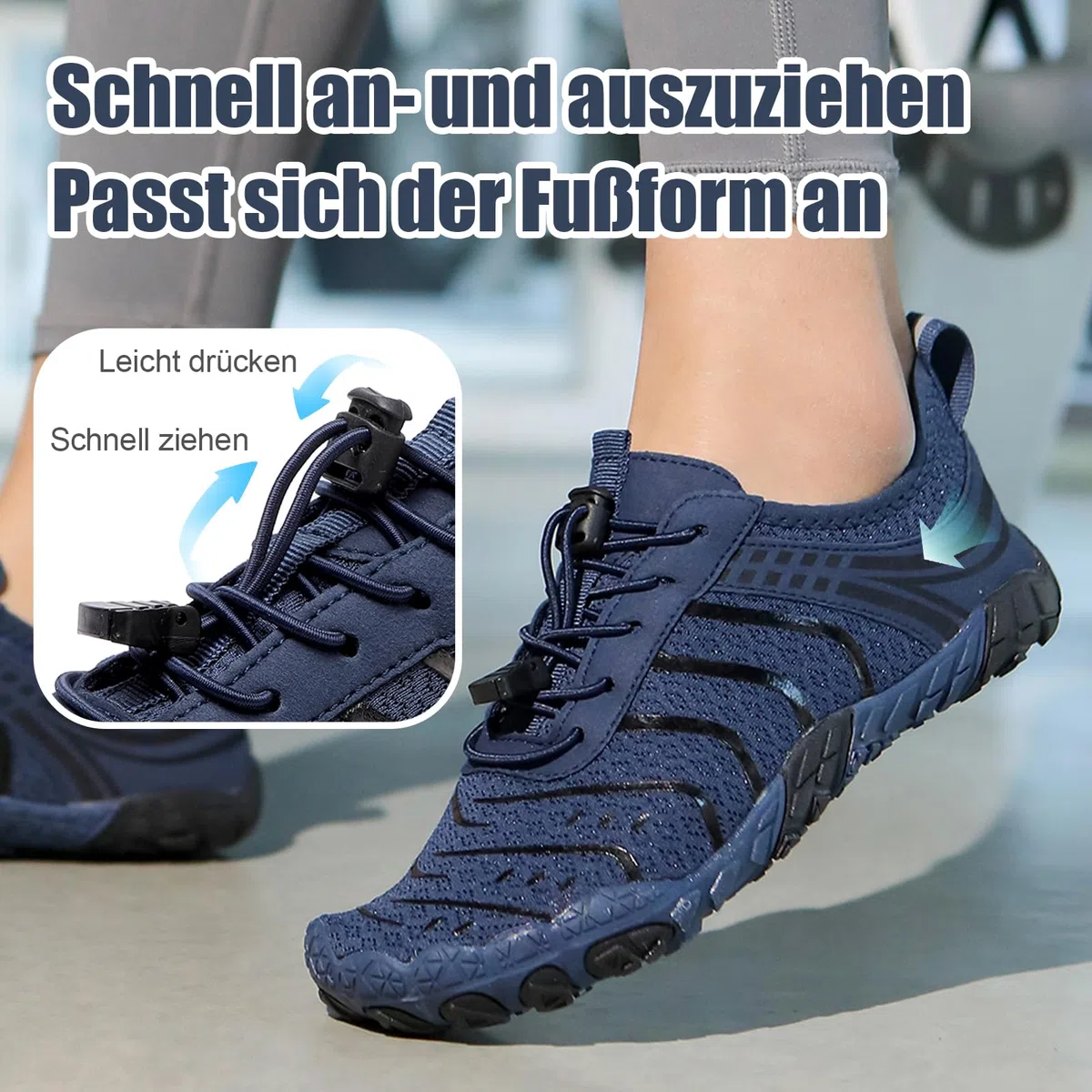 Zapatos de Agua Secado rápido Hombre Mujer Zapatillas Agua Verano Zapatos de Playa Transpirable Zapatos de Natación Descalzos Deportes Acuáticos Zapatillas de Piscina