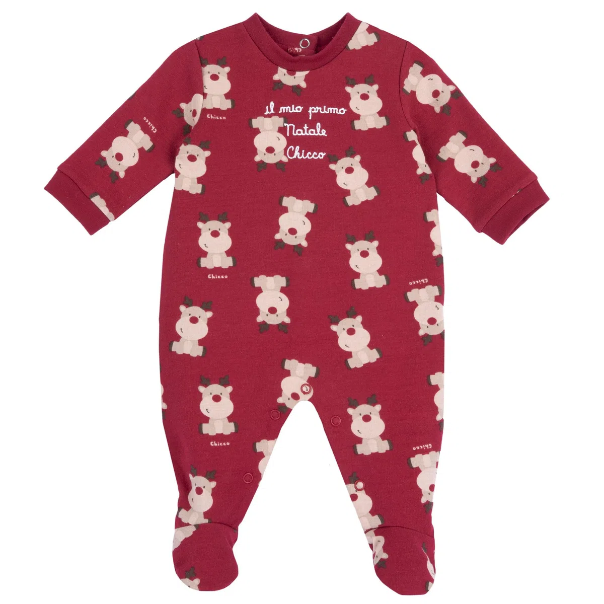 Chicco Monos - Navidad Pijama para bebé y niño Unisex bebé (Pack de 1)