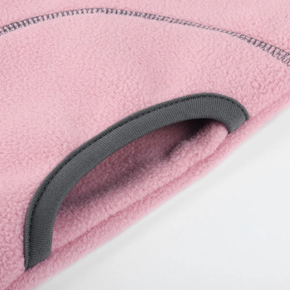 Chaqueta para Niños Polar Fleece de Doble Capa Otoño Invierno Niños Cremallera con Capucha Niñas Ropa de Abrigo de Manga Larga
