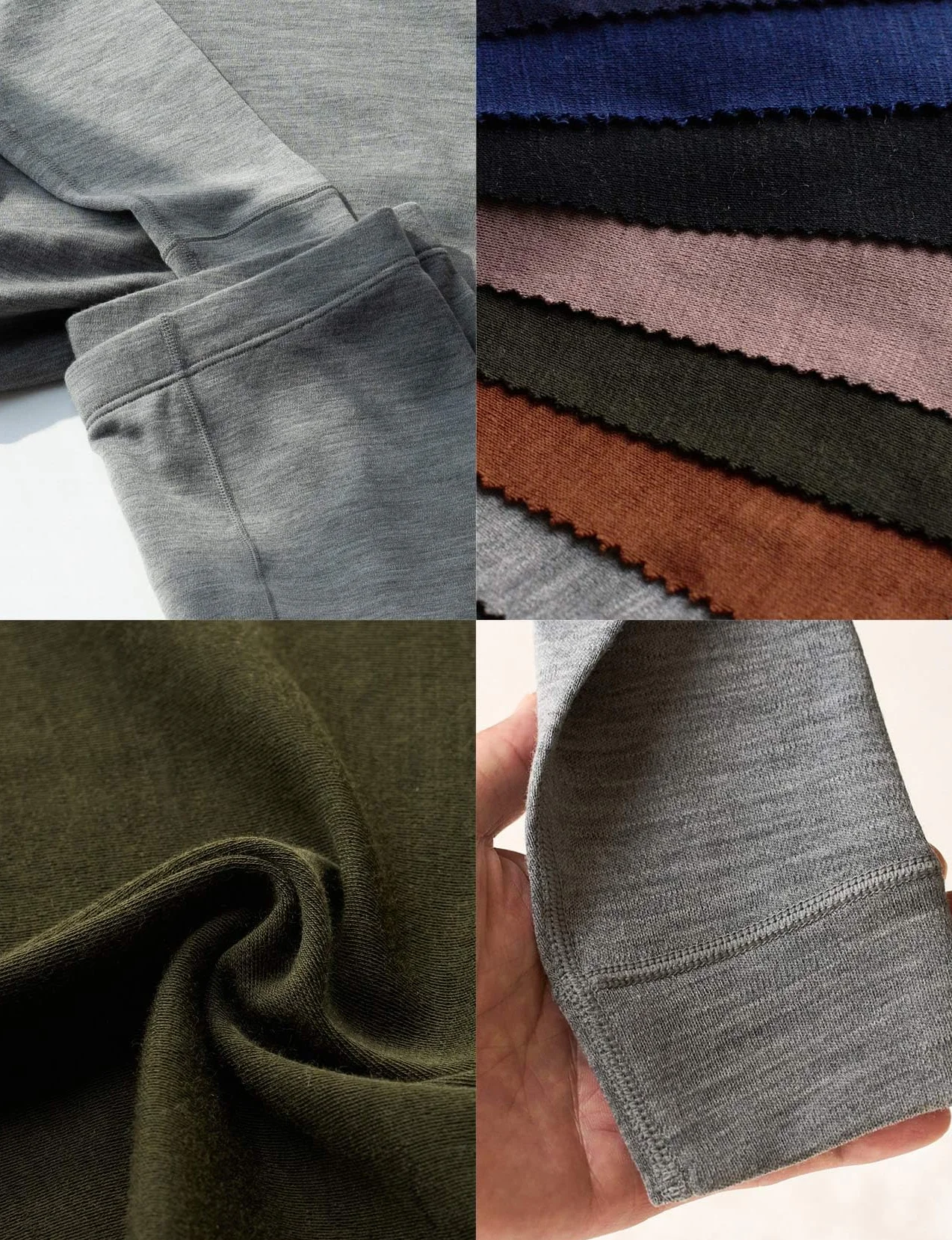 LAPASA Ropa Térmica Mujer de Lana Merino Peso Mediano Camiseta Pantalón Ropa Interior Deportivo Invierno L48/L49