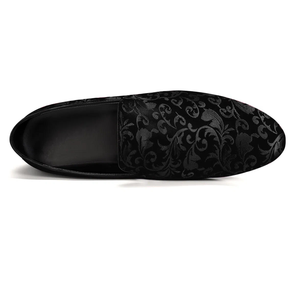 YFFUSHI Mocasines Hombre de Lujo Bordados Loafers Bajos Comfort Slip On Plano Zapatos para Boda Ceremonia