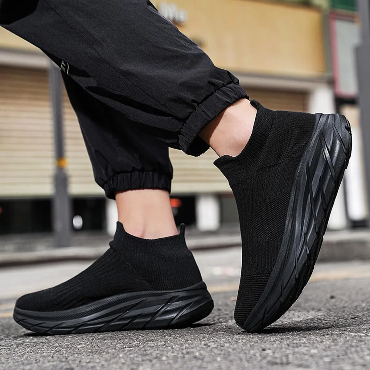 Slip On Sneakers - Zapatillas deportivas para hombre y mujer, espuma viscoelástica, para caminar, para exteriores, para gimnasio, cómodas, ligeras, transpirables, para el tiempo libre,