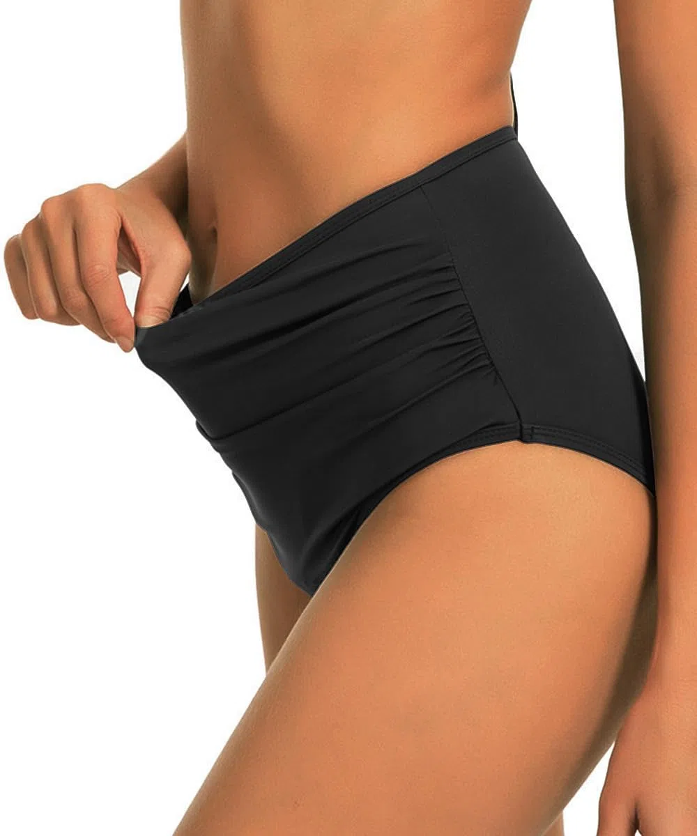 ABINGOO Mujer Bañador Menstrual Prueba de Fugas Braga de Bikini Cintura Alta Parte Inferior de Bikini Baño Menstrual Bikini