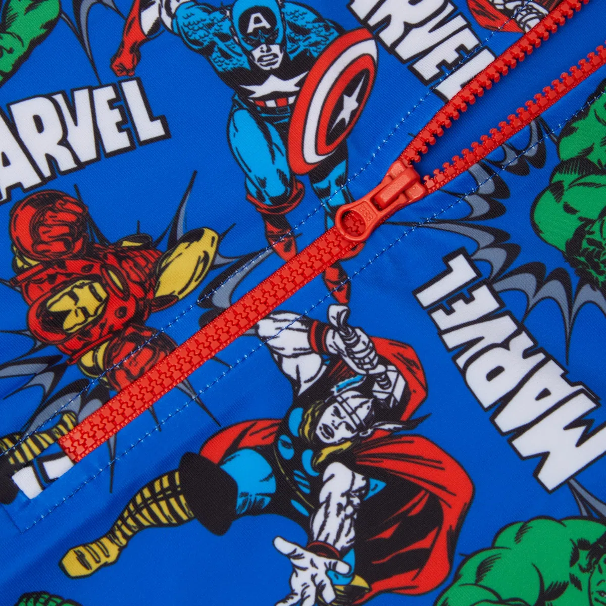 Marvel Traje de baño para niños de los Vengadores - Hulk, Iron Man, Capitán América & Thor