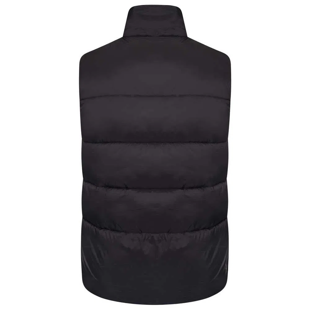 Dare2b Mentor Mens Gilet Bodywarmer Jacket acabado repelente al agua reciclado, chaqueta acolchada con cuello alto, cremallera completa y 2 bolsillos bajos con cremallera