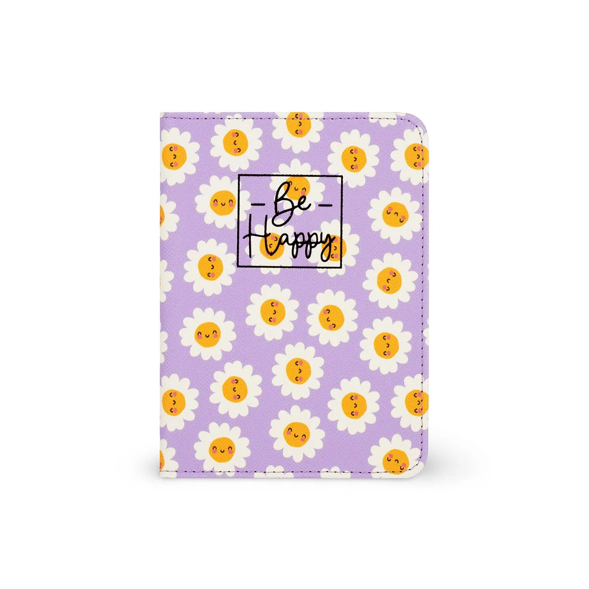 Legami - Soporte para Pasaporte con Flores, Soporte para Billetera de Viaje, Funda para Pasaporte, 1 Bolsillo para Pasaporte, 4 Bolsillos para Tarjetas, protección RFID, 10,5 x 14 x 1 cm, Tema de