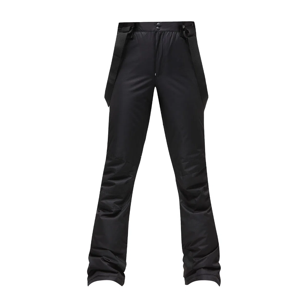 Generisch Pantalones de nieve para mujer, resistentes al agua, pantalones de esquí para mujer, tallas grandes, pantalones de snowboard con tirantes extraíbles, pantalones de exterior, cintura alta