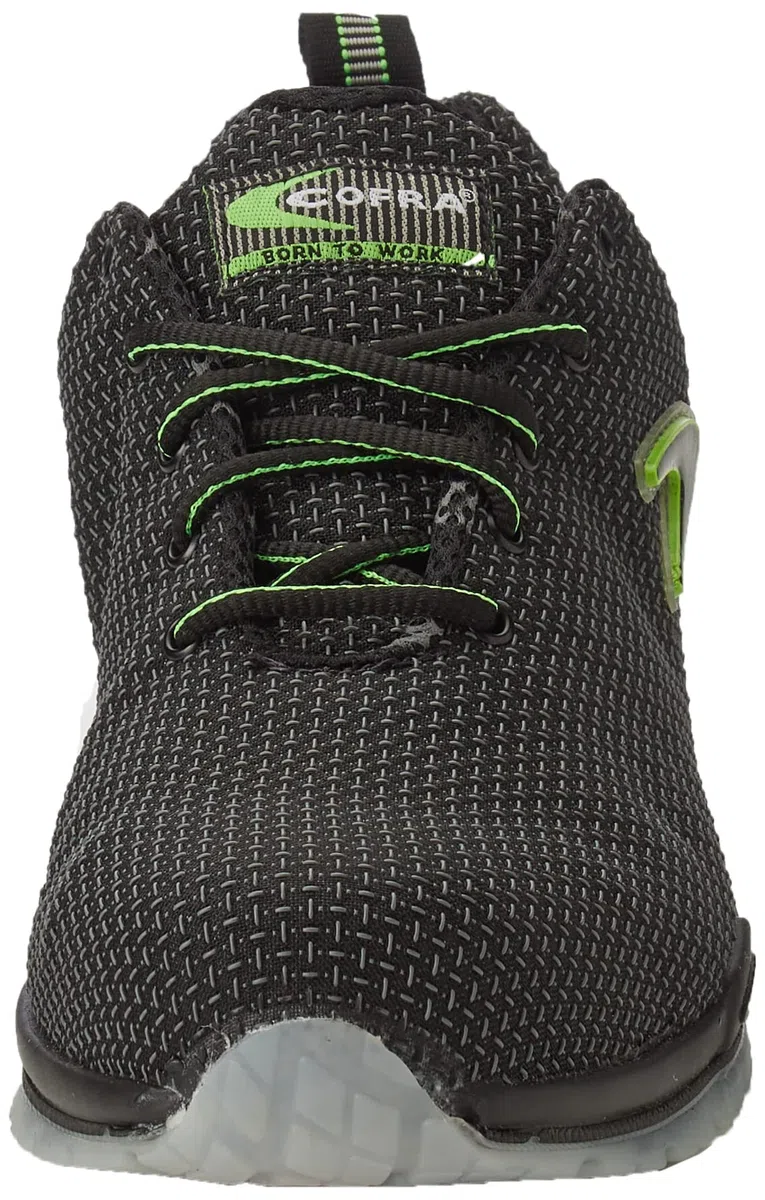 COFRA. Zapato bajo negro de seguridad Monti S3 SRC diferentes tallas, Negro, 43 EU