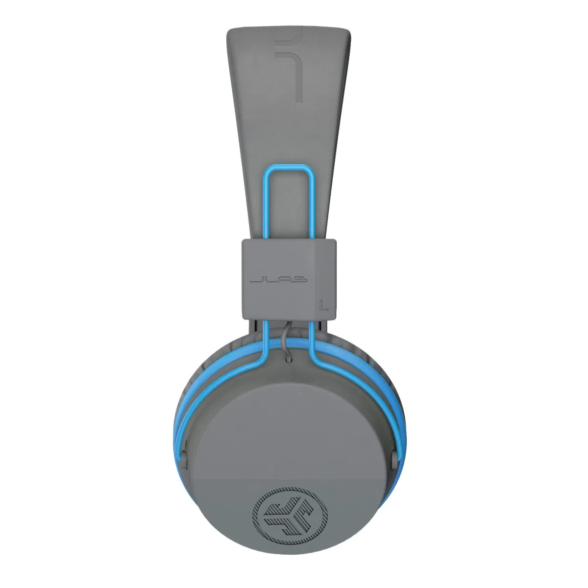 JLab JBuddies Studio - Auriculares Bluetooth para Niños con 24 Horas de Duración de la Batería, Over Ear Auriculares Niños con Kid Safe Limitador de Volumen y Micrófono (Azul)