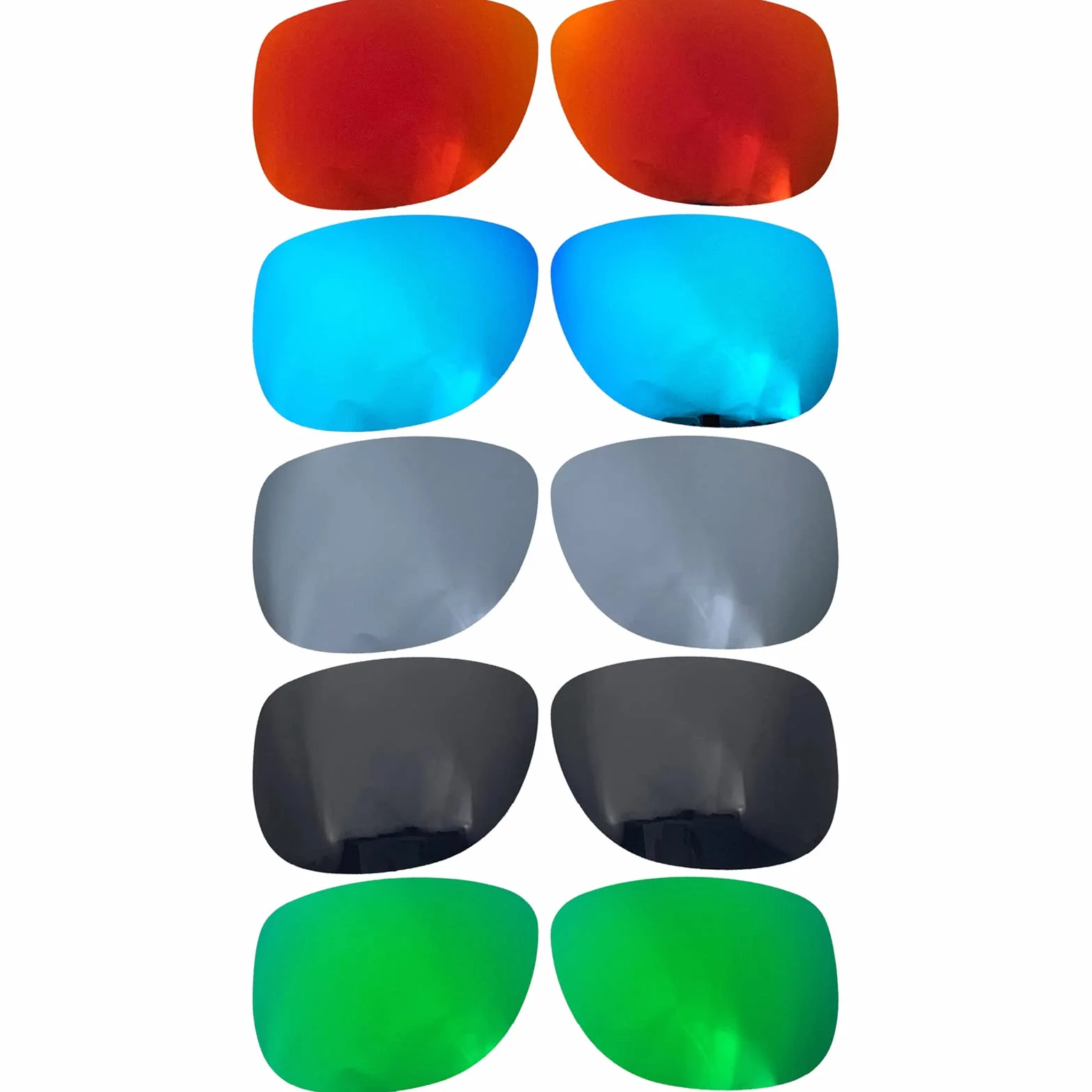 Lentes de repuesto para gafas de sol Rayban Justin RB4165 (54 mm), polarizadas, fáciles de instalar
