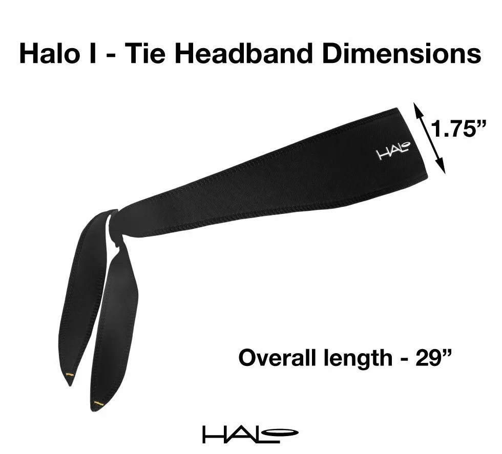 Halo Headband Halo I - Sudadera con Banda para el Sudor para Hombres y Mujeres, Antideslizante, con Tela Dryline Que Absorbe la Humedad