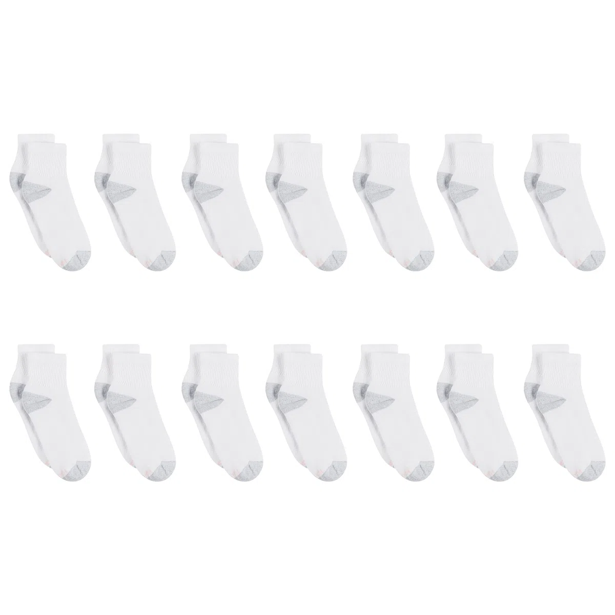 Hanes Value, Ankle Soft Moisture-wicking Socks, Available In 10 And 14-packs Calcetines Mujer (Pack de 14)