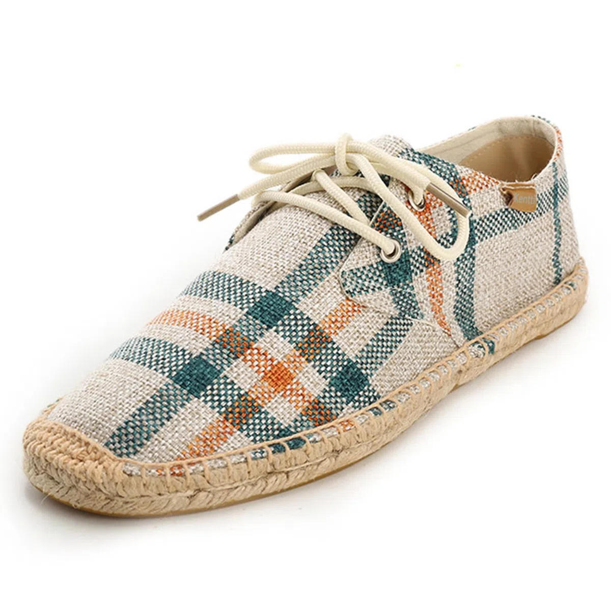 Kennti Alpargatas de Cordones y Chambray Hombre