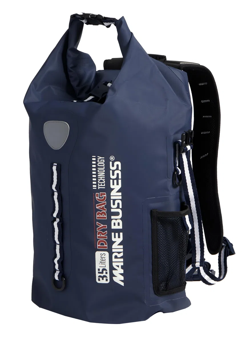 MARINE BUSINESS - THALASSA - Dry Backpack 35 L - Blue Navy