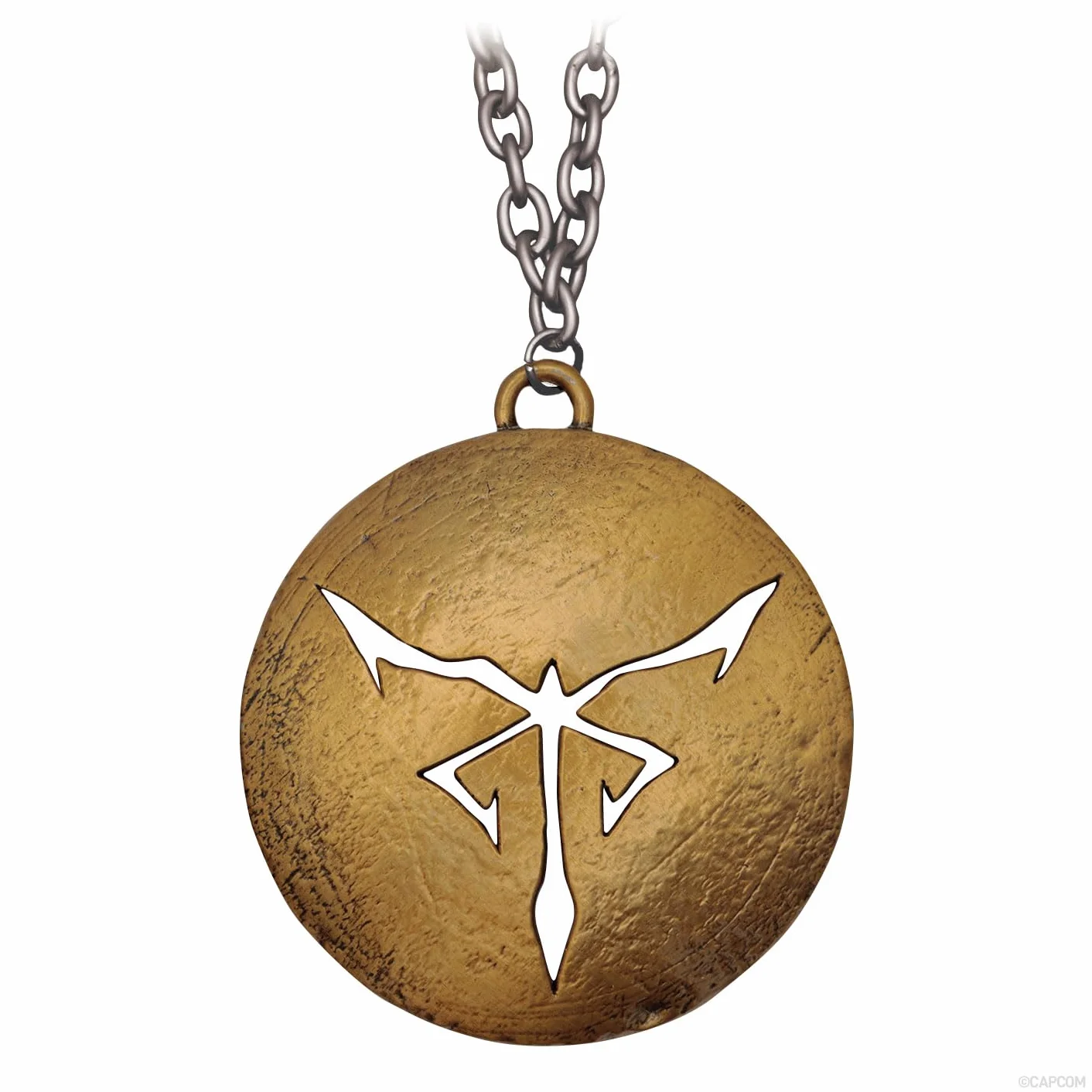 FaNaTtik Resident Evil 4 Bitores Mendez - Medallón de metal coleccionable en cadena