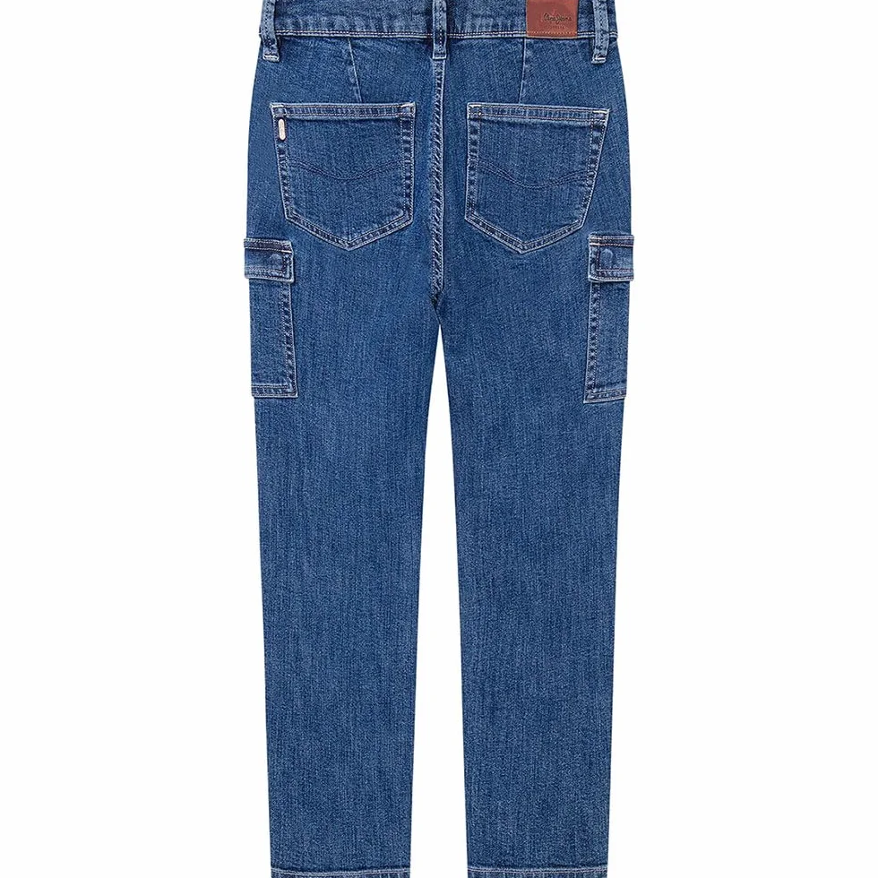Pepe Jeans Tapered Jeans Cargo Jr - Jeans Niños