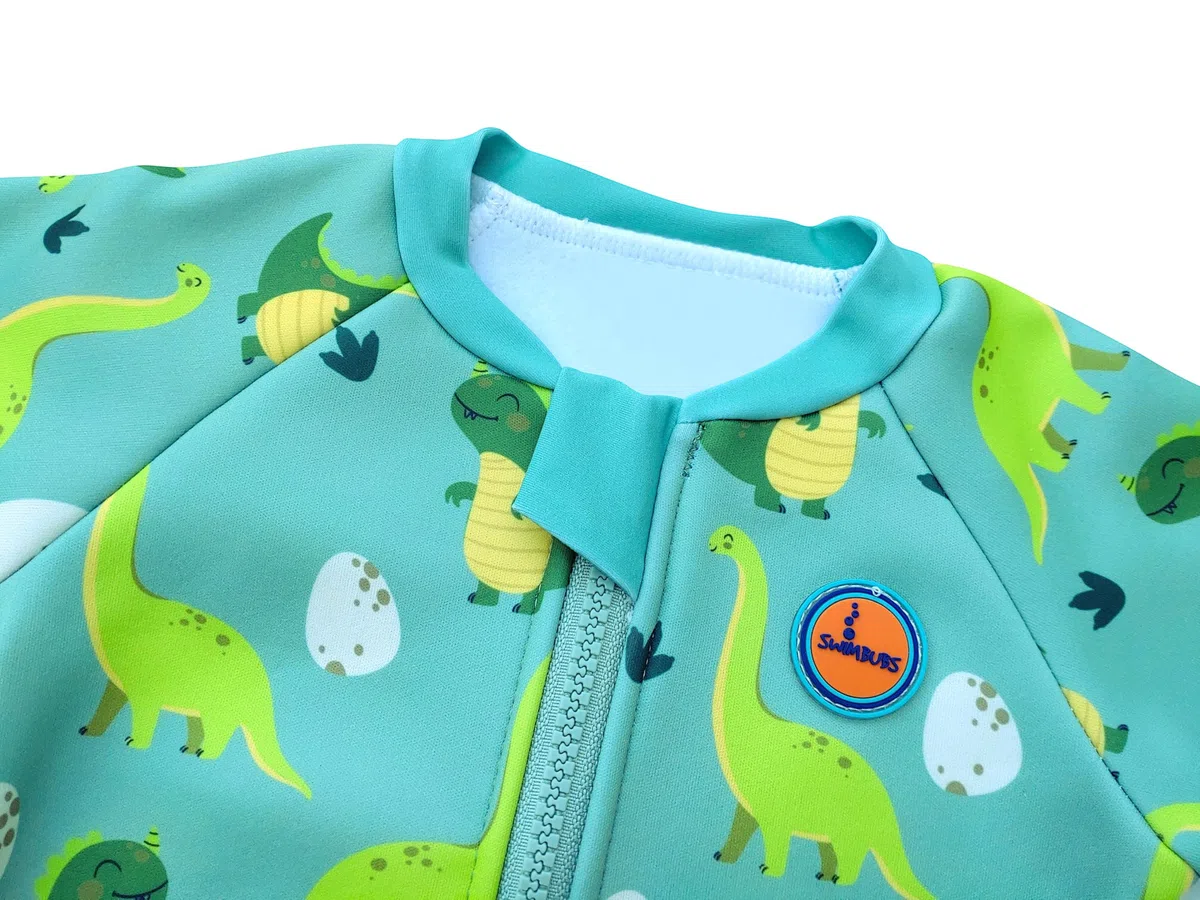 Swimbubs Traje de baño cálido para niños con Forro Polar para niñas, protección Solar UPF 50