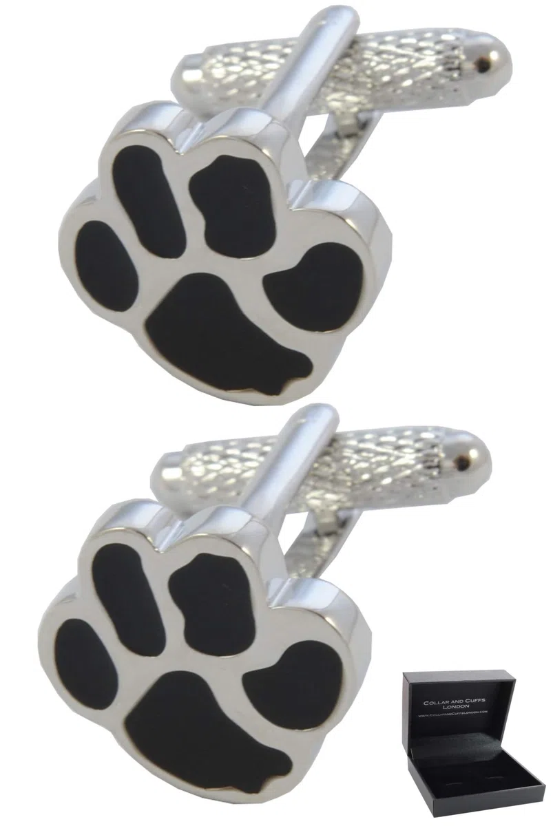 Collar and Cuffs London - Luxury Cufflinks for Men with Presentation Gift Box - Solid Brass - Animals