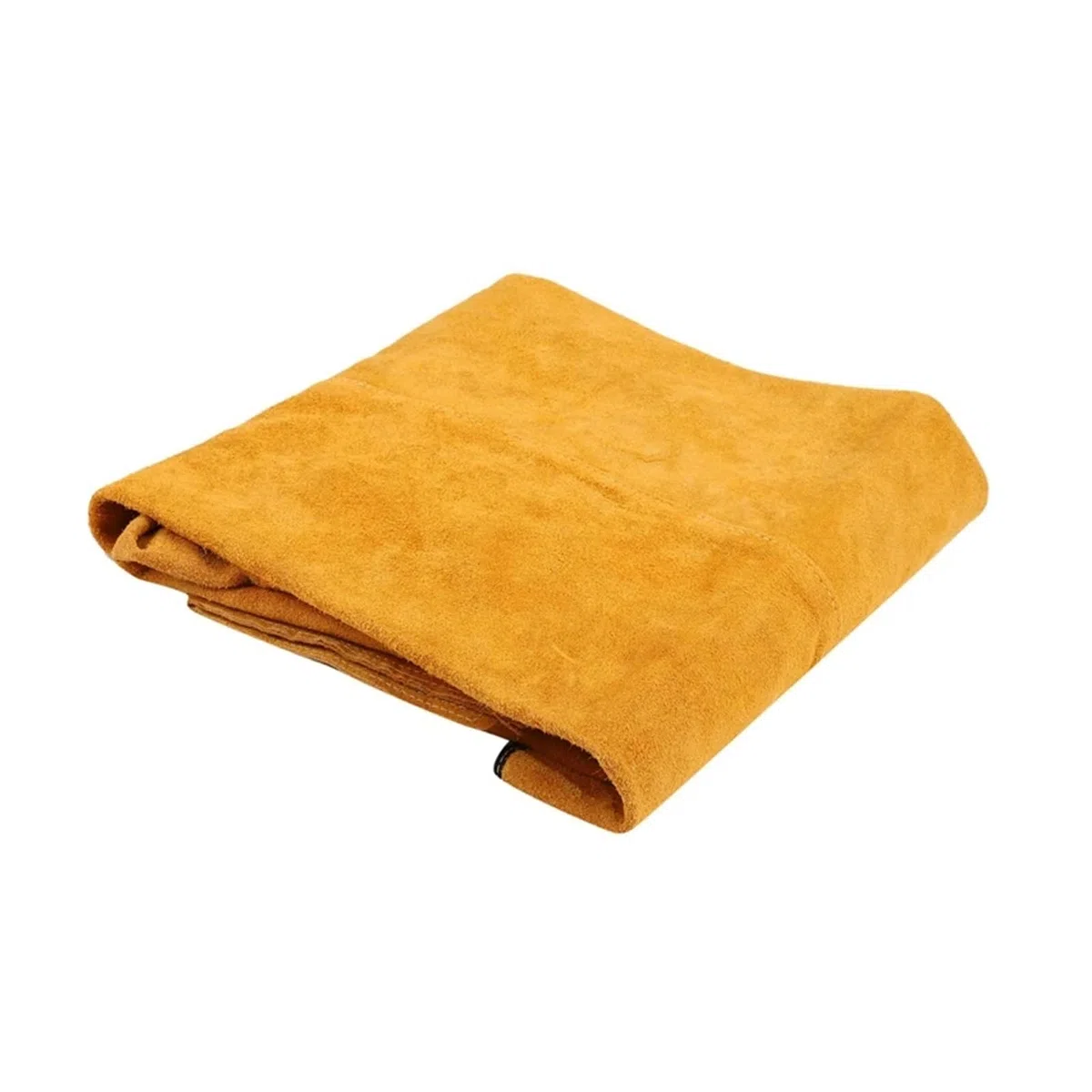 Protección para soldadura, Delantal de soldadura de 120Cm, ropa protectora de soldador de manga larga retardante de llama, cuero partido, resistente al fuego