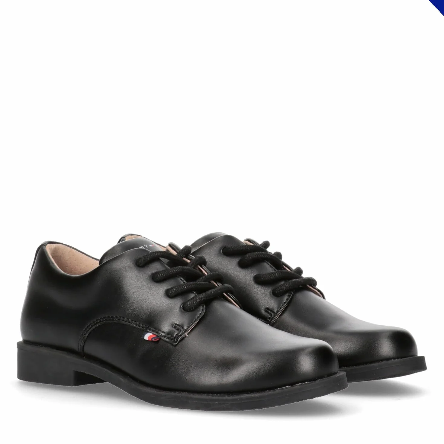 Tommy Hilfiger, Zapatos Suaves de Cordones, Samir, Negro, 30