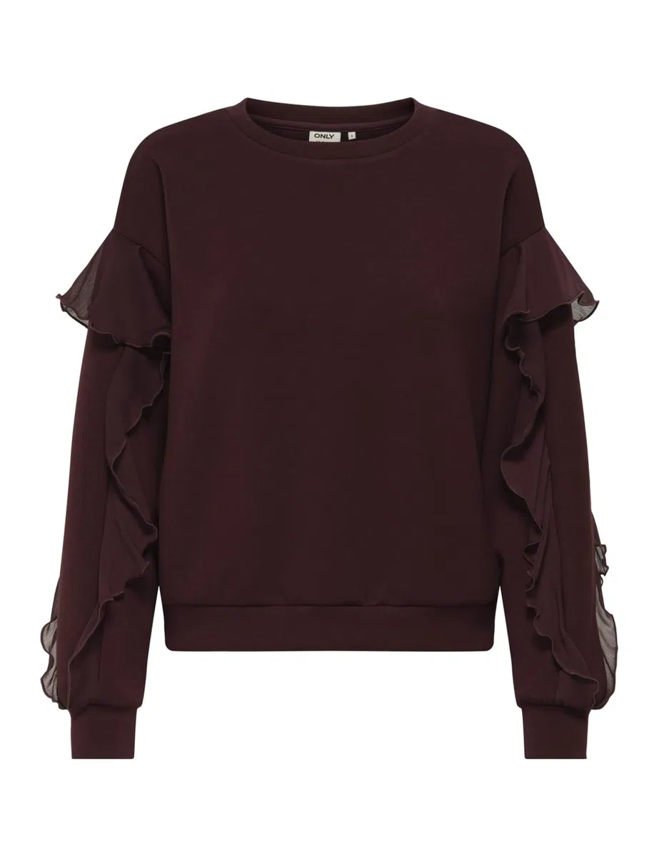 ONLY Onlscarlet L/S Flounce Swt para Mujer