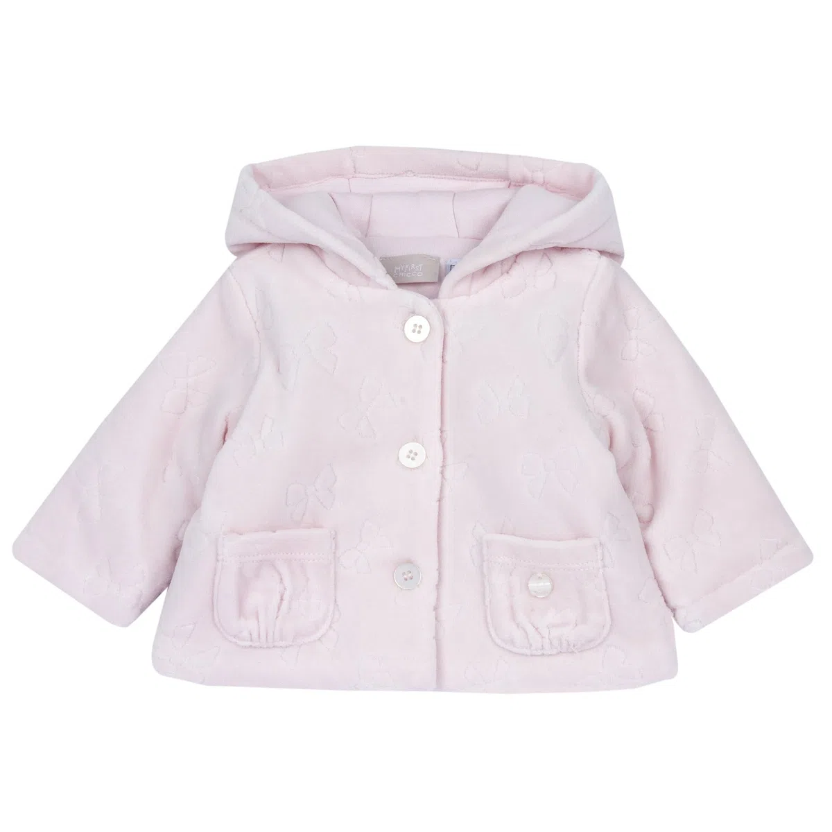 Chicco Chaqueta de Tejido Suave Y Cálido Con Capucha Abrigo parka Unisex bebé