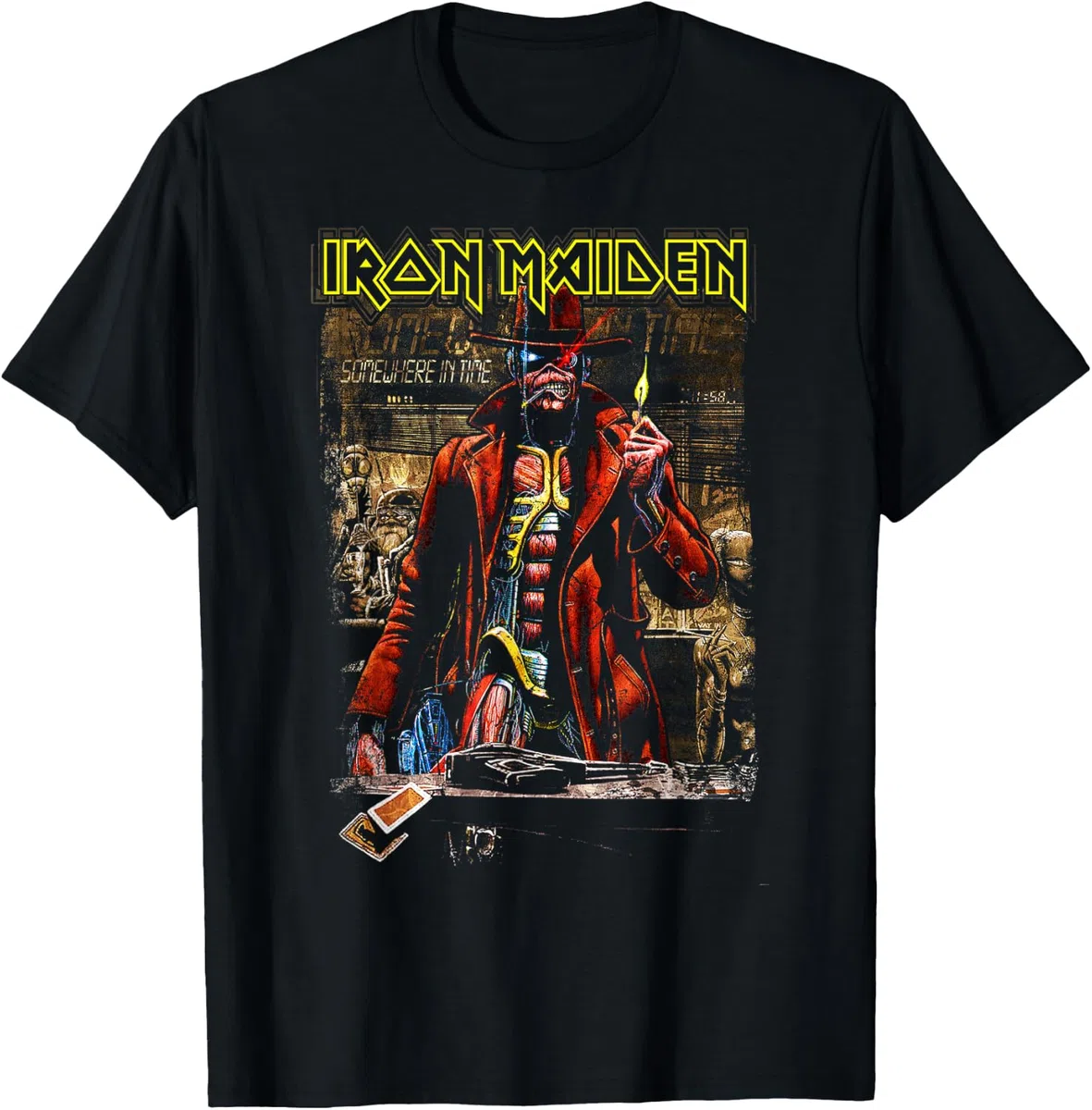 Iron Maiden Stranger Sepia Camiseta