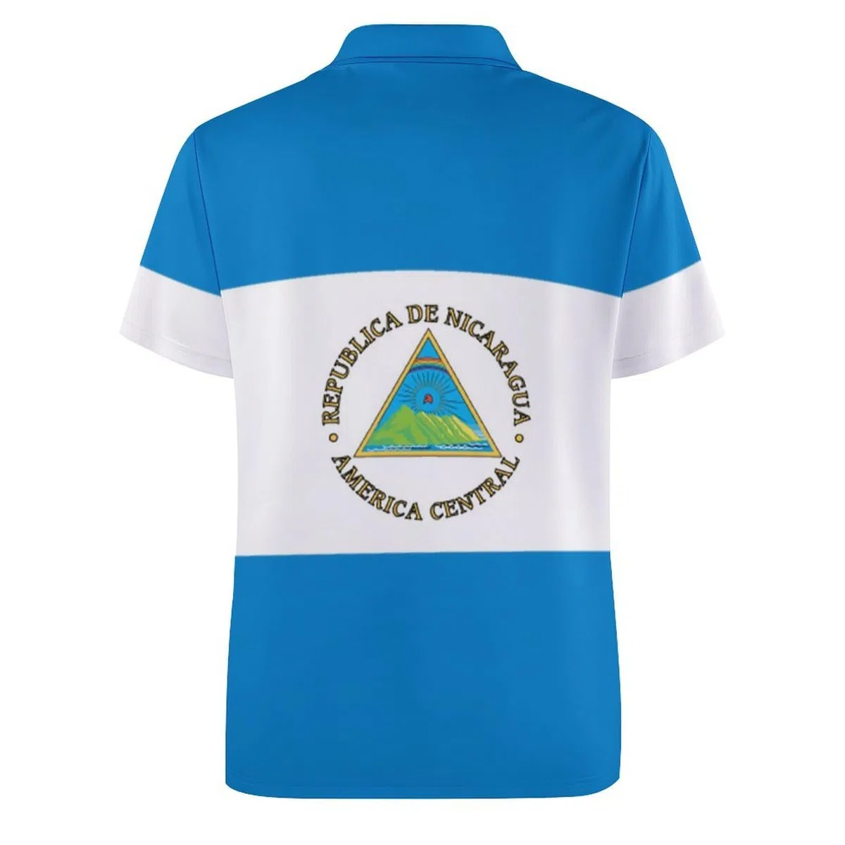 Camiseta polo de manga corta para mujer, diseño de bandera de Nicaragua, absorbe la humedad, camiseta de tenis informal