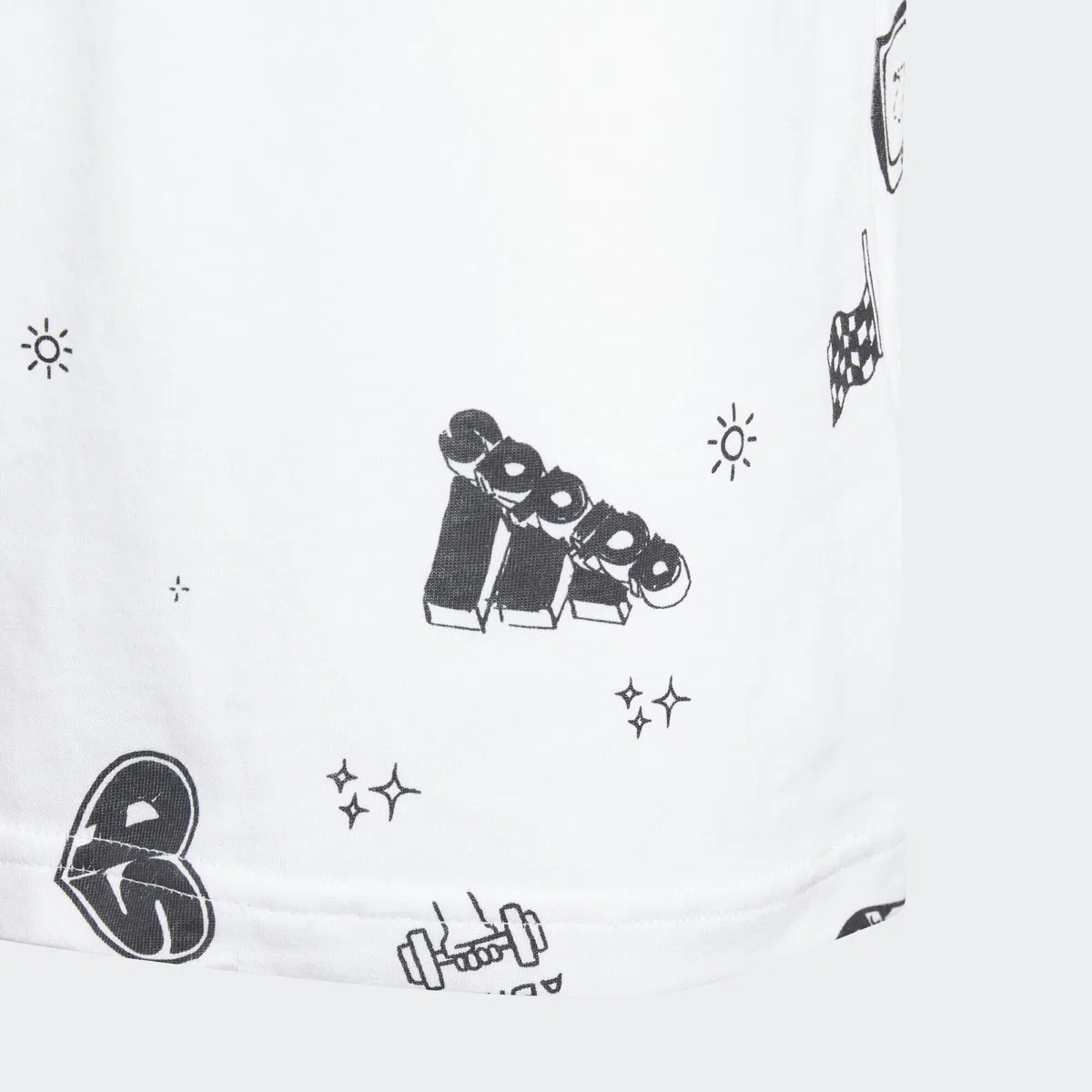 adidas J Bluv Q3 Aopt Camiseta Unisex bebé