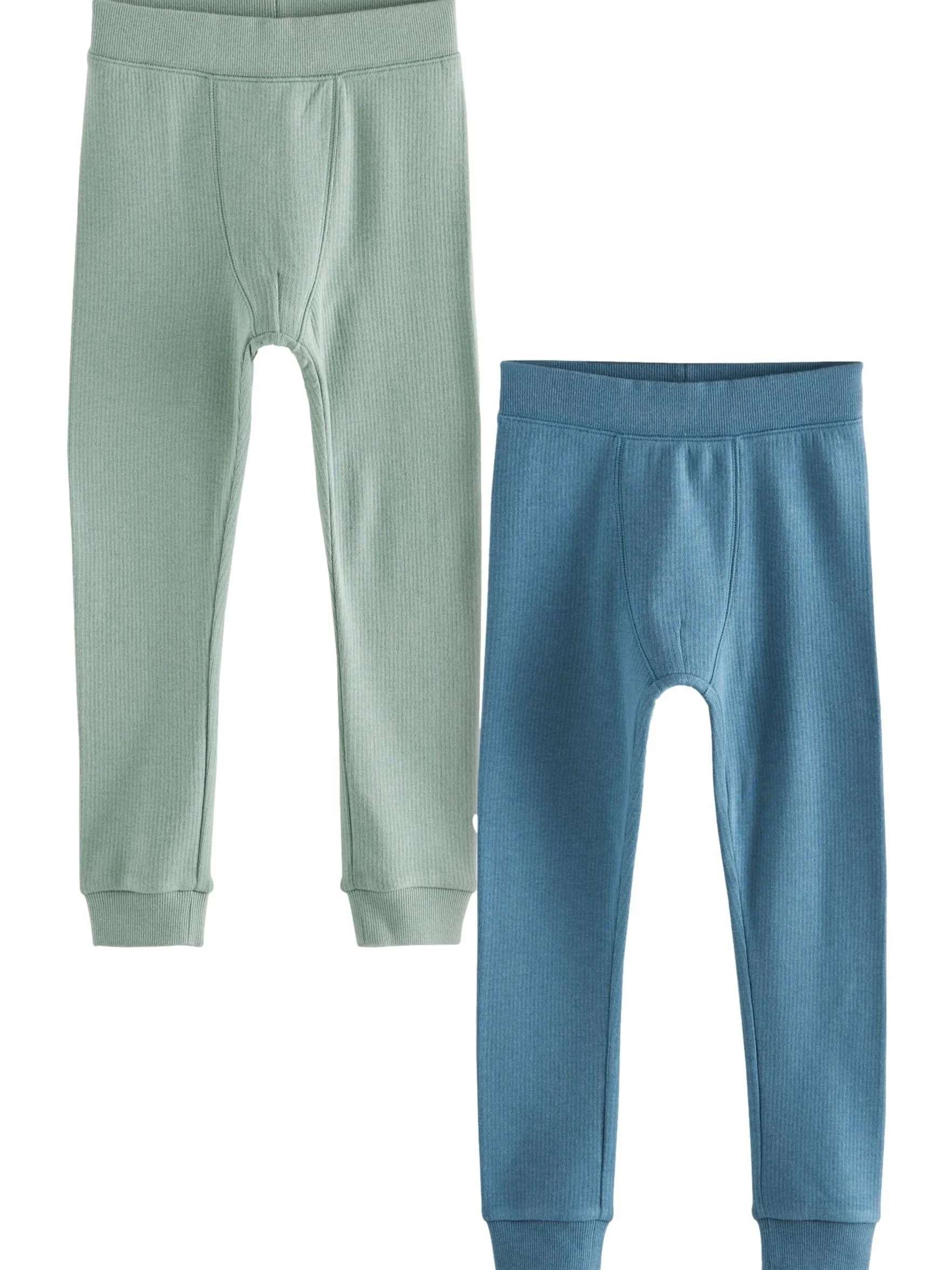 NEXT Niños Pack de 2 Leggings térmicos Blue/Teal 2 Años-3 Años