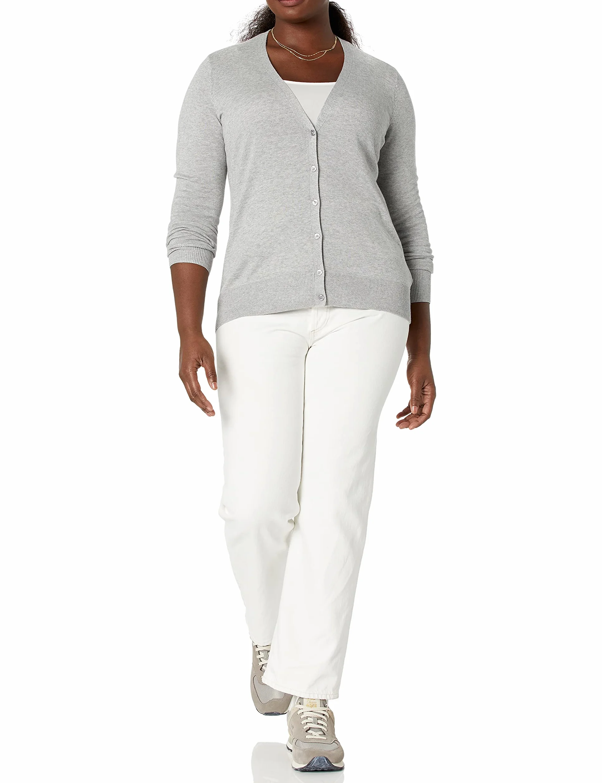 Amazon Essentials Jersey Ligero Tipo Cárdigan Mujer