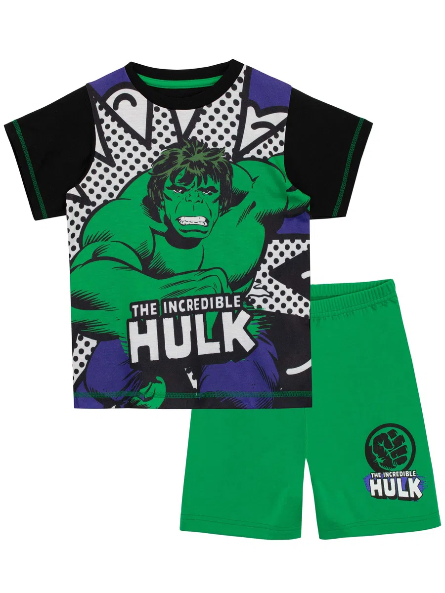 Marvel Pijamas para Niños Increíble Hulk