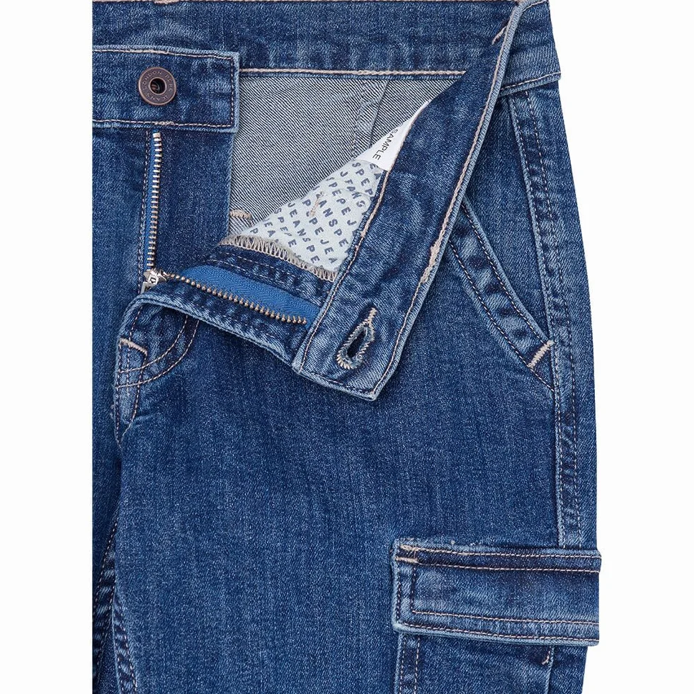Pepe Jeans Tapered Jeans Cargo Jr - Jeans Niños