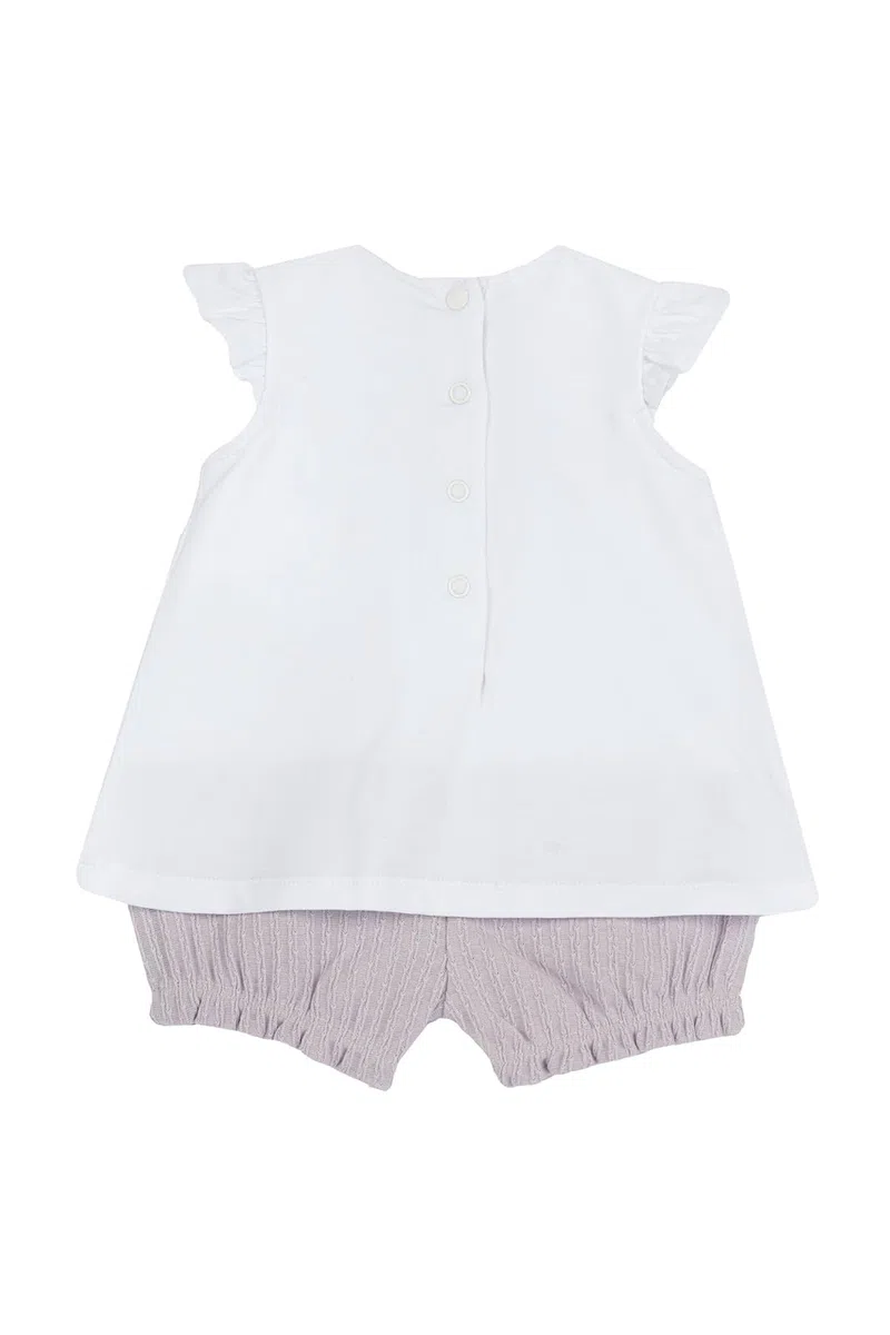 Chicco Mono de Algodón con Abertura En La Espalda Y En La Parte Interna de La Pierna Pijama para bebé y niño para Niñas