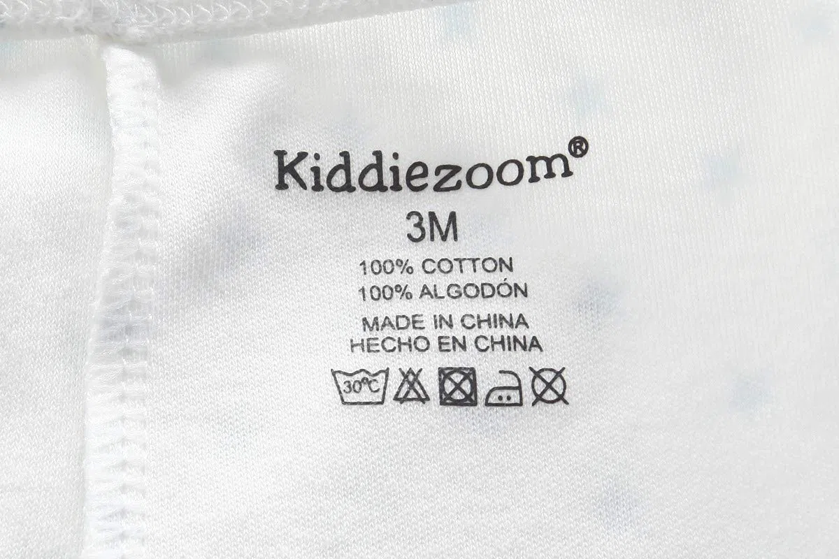Kiddiezoom Paquete de 4 pantalones de forro polar neutro, unisex, para bebé, niños, niñas, 4 unidades