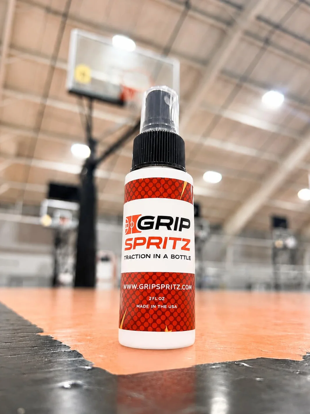 Grip Spritz - Spray de Agarre para Zapatos de Baloncesto, Mejora la tracción de la Suela y el Agarre de la cancha, rejuvenece y alarga la Vida útil de los Tenis, Agarre Antideslizante y Mejora el