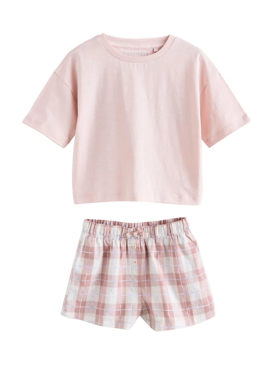 NEXT Niñas Pack de 2 Pijamas de pantalón Tejido