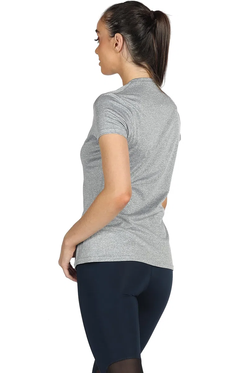 icyzone Camiseta de Fitness de Manga Corta para Mujer, Pack de 3